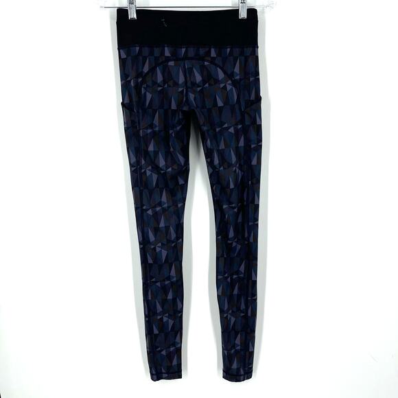 Lululemon Speed Tight II Full On Luxtreme Stained Glass Love Nightfall Black 4 - Picture 2 of 5